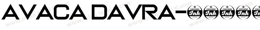 Avaca Davra字体转换